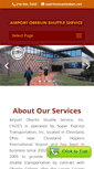 Mobile Screenshot of airportoberlinshuttle.com